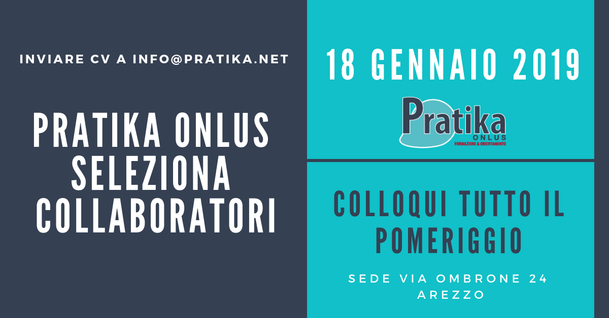 Ricerchiamo collaboratori