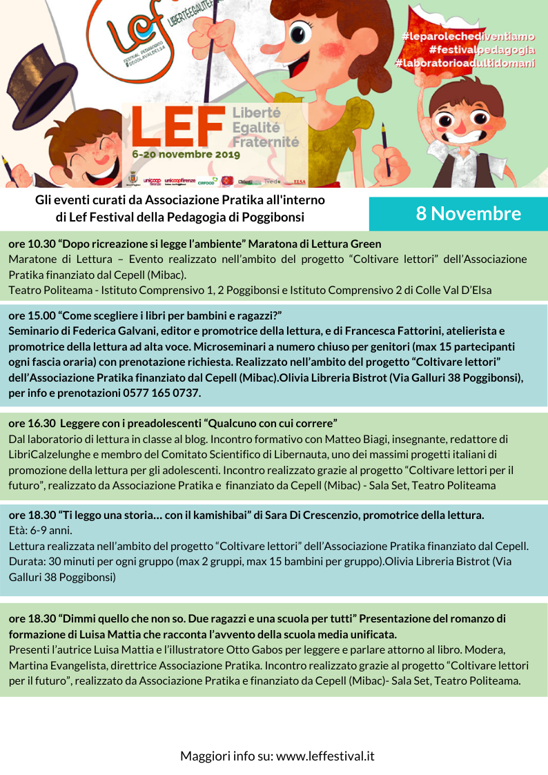 LEF Festival della Pedagogia