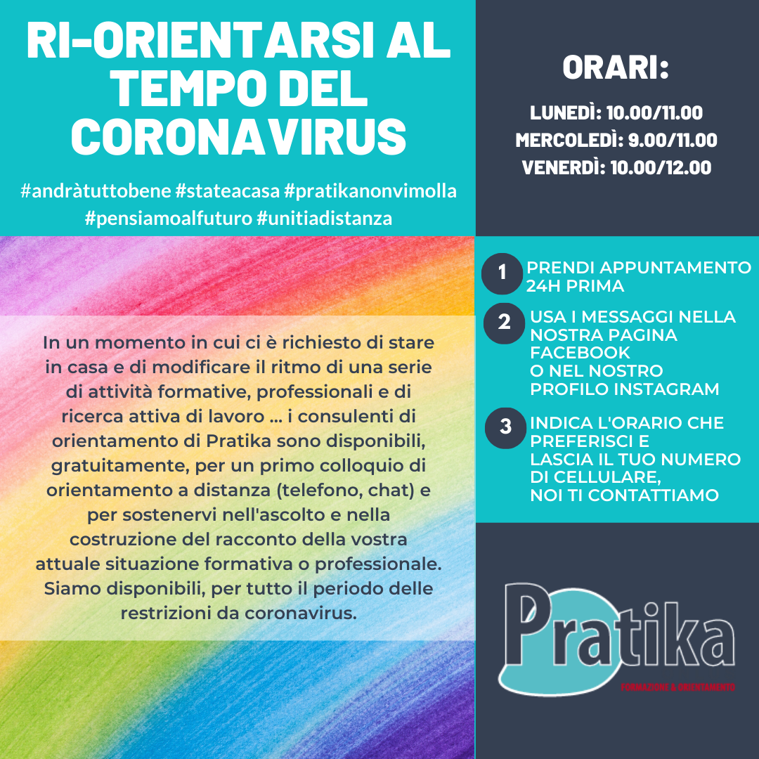 sportello virtuale di orientamento